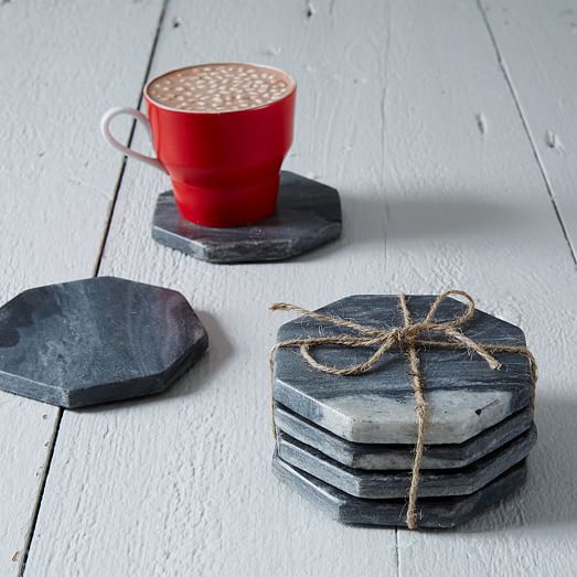 grey stone coasters