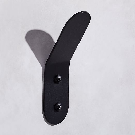 black wall hooks