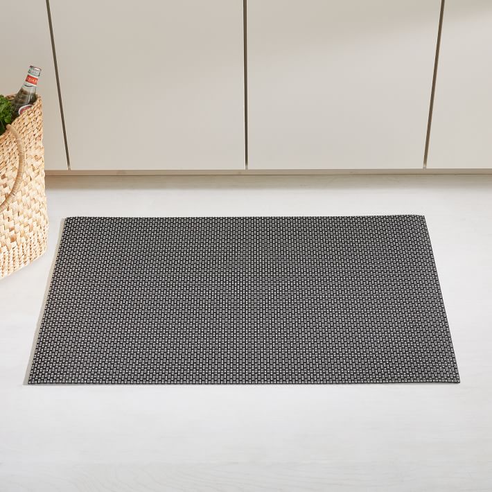 Chilewich Strike Woven Kitchen Mat West Elm