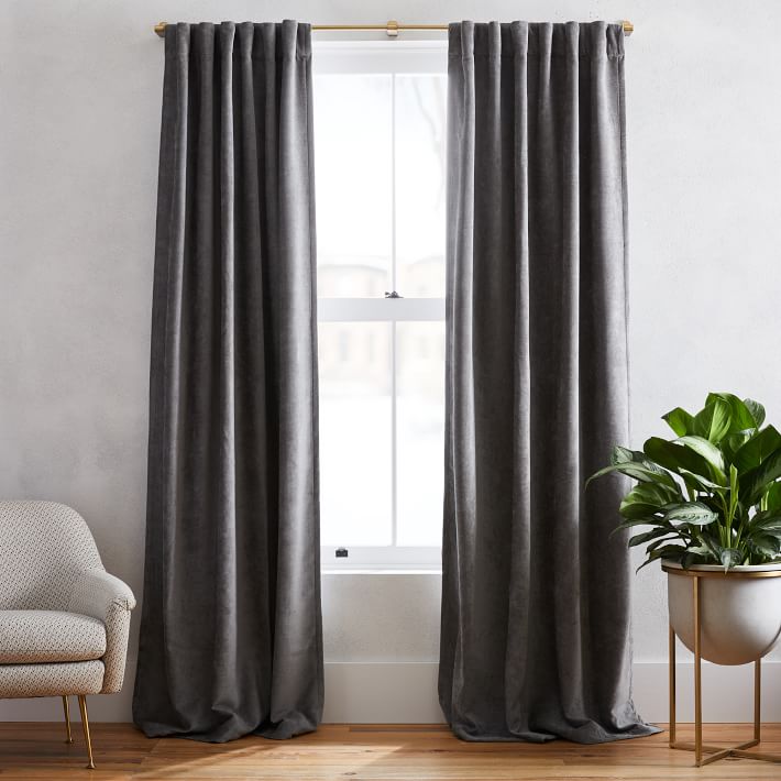 velvet drapes