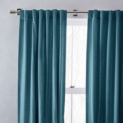 Cotton Er Velvet Curtain Regal Blue Cotton Er Velvet Curtain Regal Blue