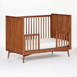 pottery barn modern crib