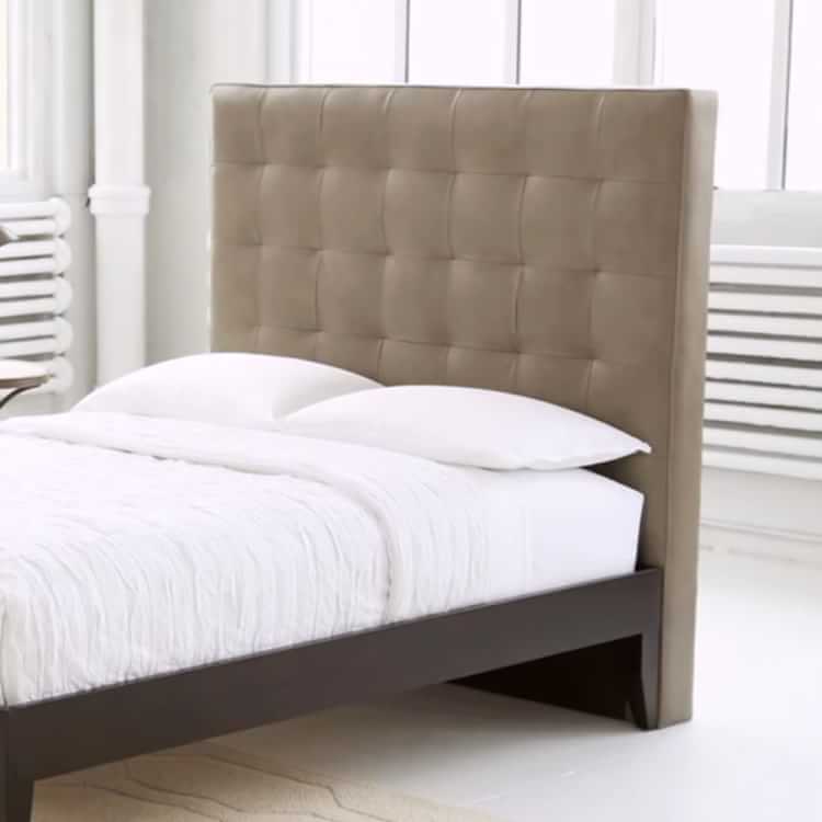 twin bed frame with headboard storage