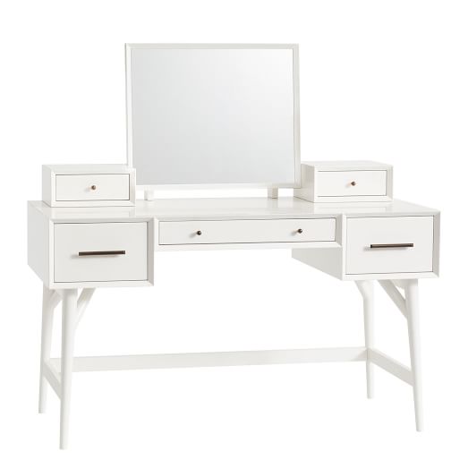 white dresser table