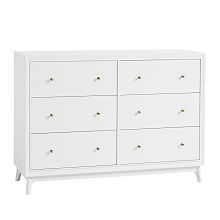 pottery barn toy chest white