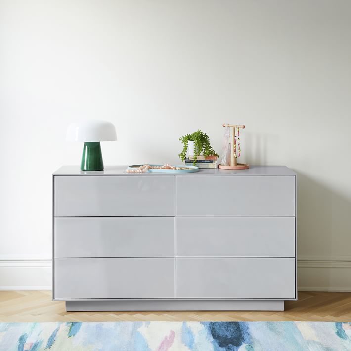 Emilia 6 Drawer Dresser Haze