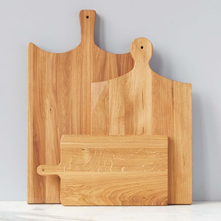 Euro Natural Wood Cutting Boards (Set of 3)  West Elm