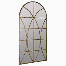 Antique Window Pane Mirror
