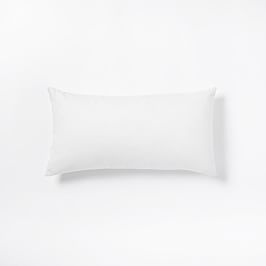 Accented Cotton Canvas Lumbar Pillow Cover Accented Cotton Canvas Lumbar Pillow Cover