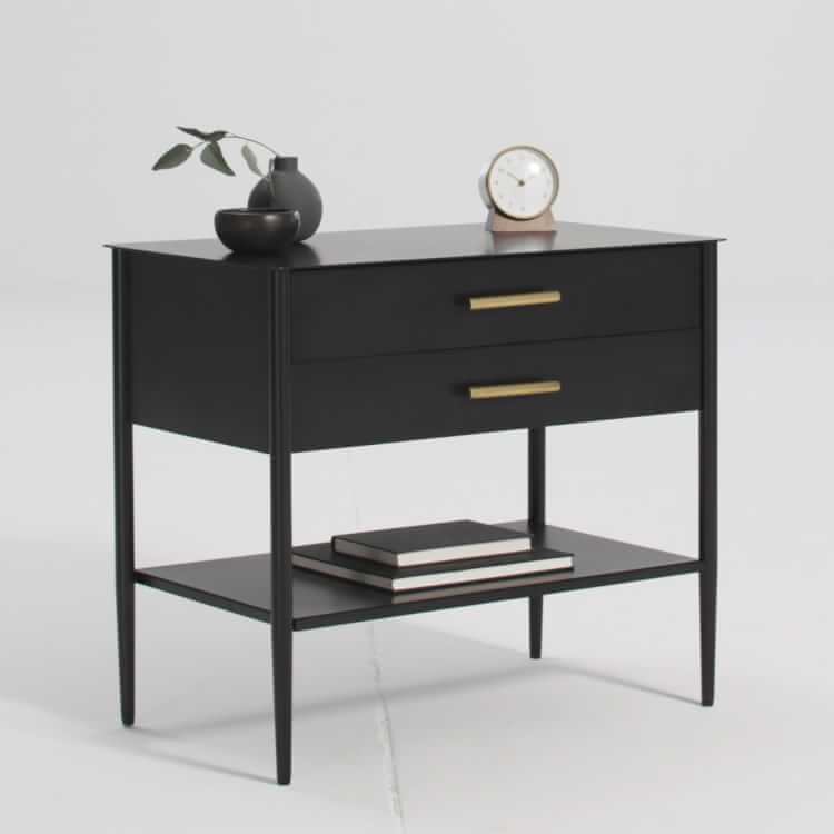 Metalwork Grand Nightstand