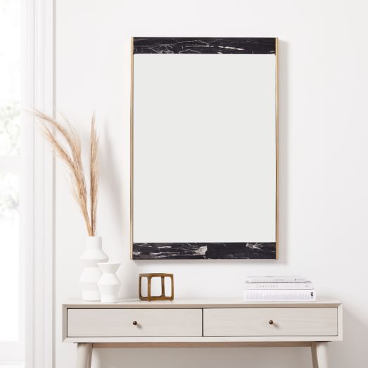 Marble & Brass Mirrors West Elm