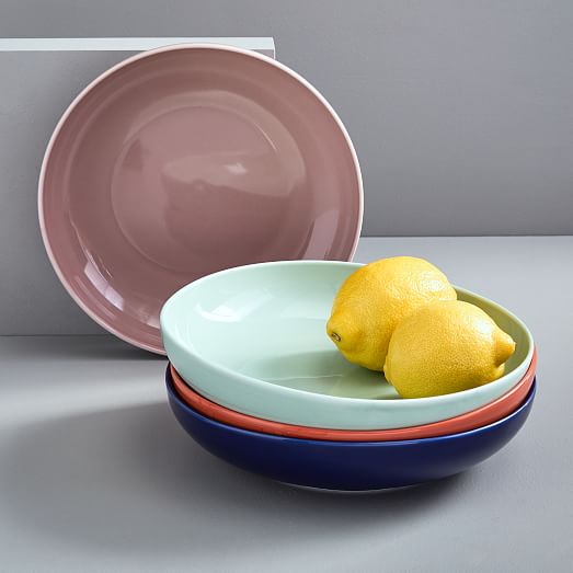 Organic Shaped Low Bowls