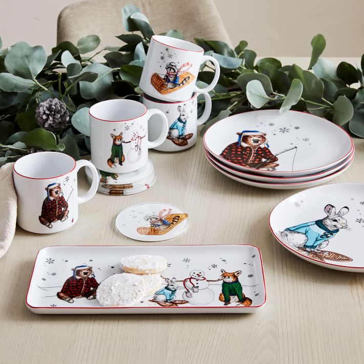 animal dinnerware