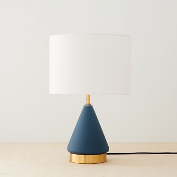 j hunt lamps blue glass