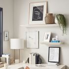 industrial outline table lamp