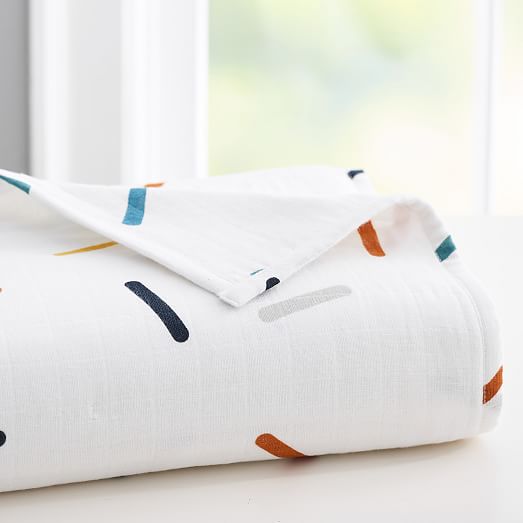west elm stroller blanket