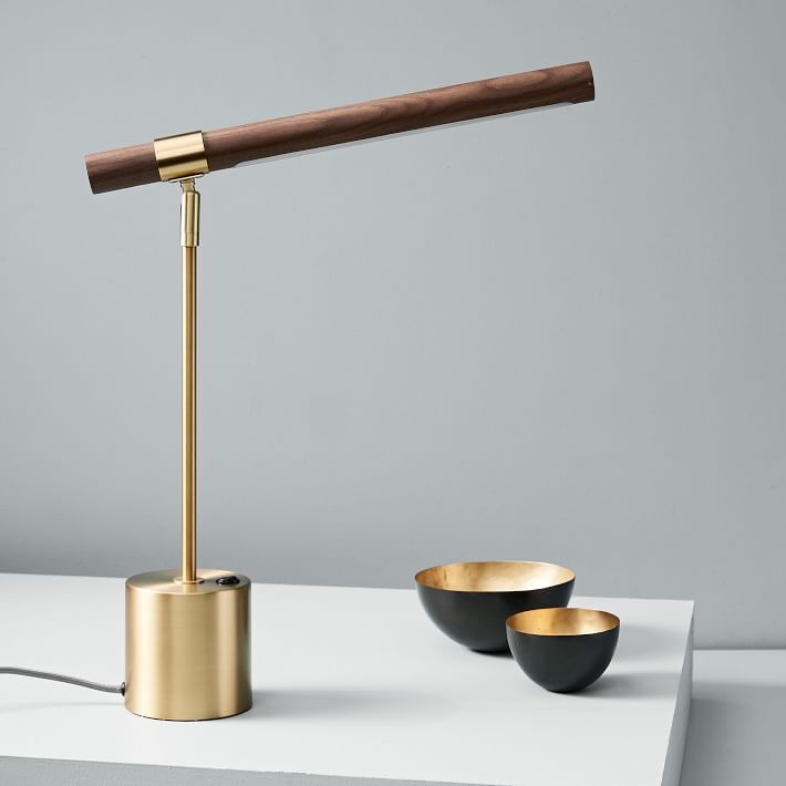 copper reading lamp