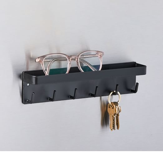 Magnet Key Hook Tray Entryway Organization