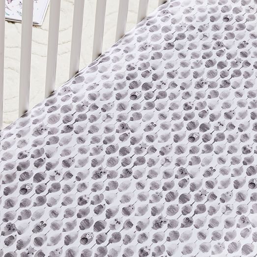 west elm crib sheet