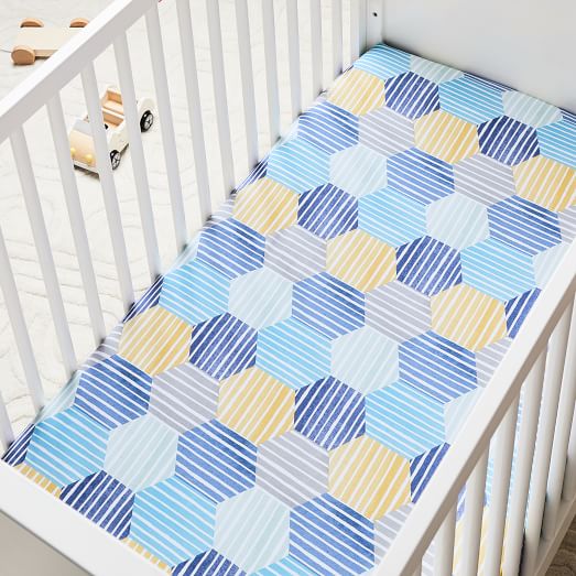 striped crib bedding