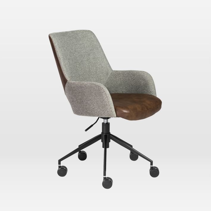 Two Toned Upholstered Office Chair