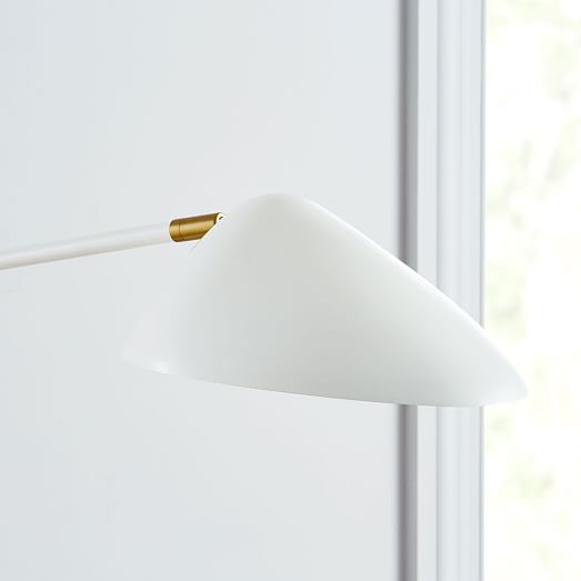 west elm curvilinear lamp