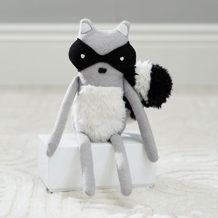 racoon plush toy