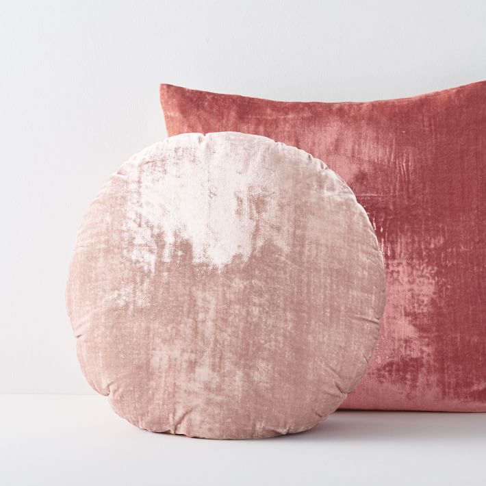 Lush Velvet Pillow Set - Pink 
