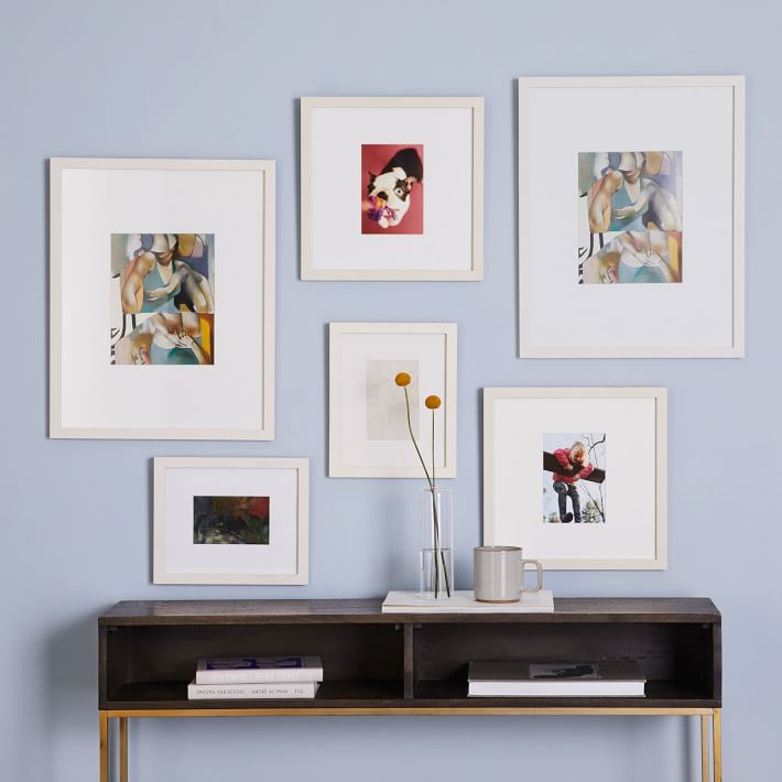 Build A Gallery Wall Sets White Picture Frames