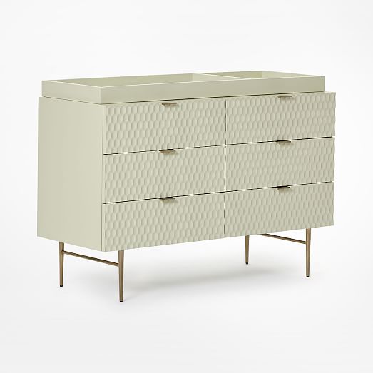 west elm baby changing table
