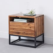 Acacia Wood Nightstand