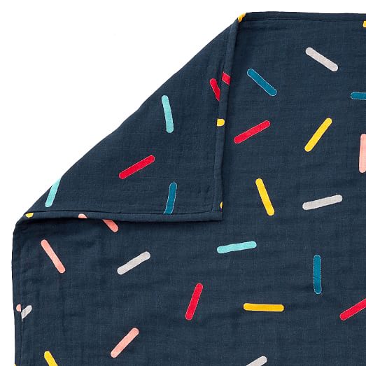 west elm stroller blanket