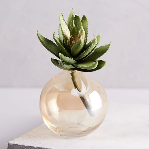 Faux Succulent Stem Aloe