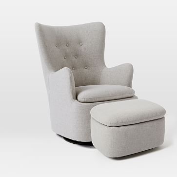 glider and ottoman set