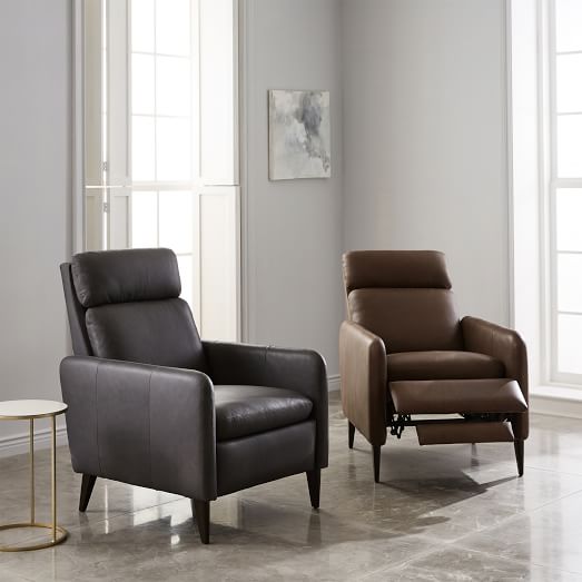 Lewis Leather Recliner - West Elm Leather Recliner Lewis Leather Recliner - West Elm Leather Recliner