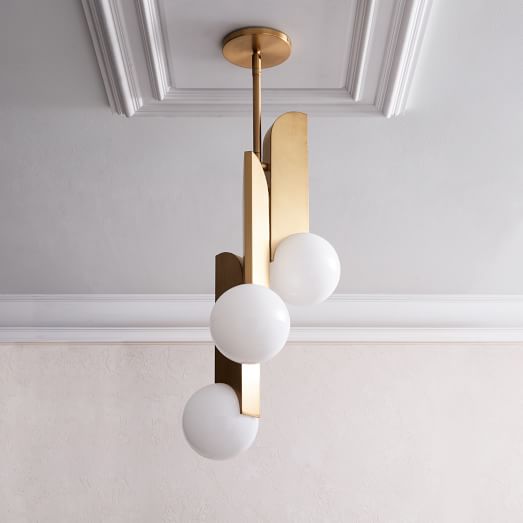 west elm modern chandelier