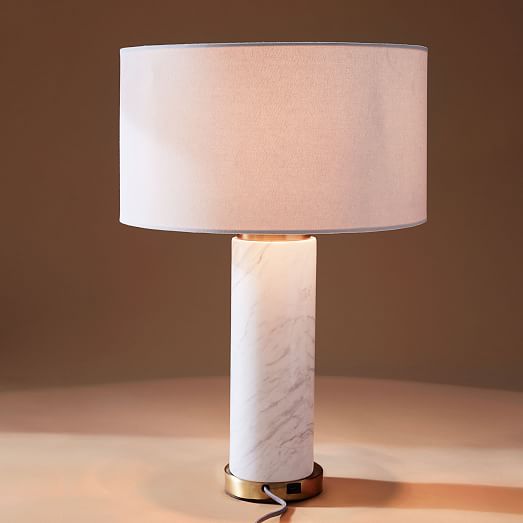 pillar table lamp