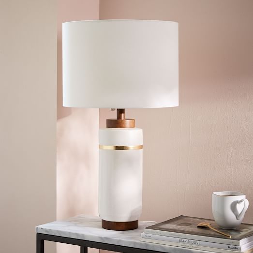 crackle glaze table lamp