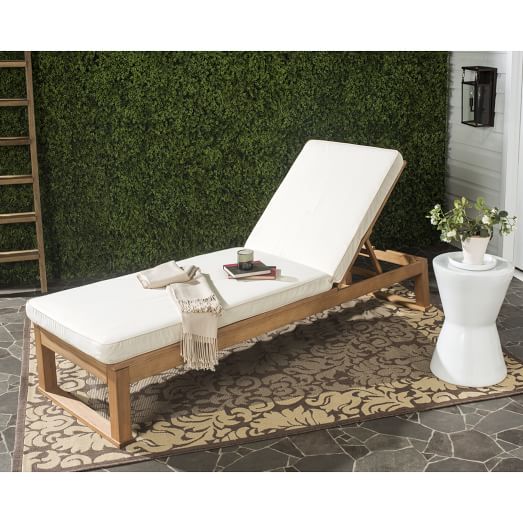 pottery barn beach lounger