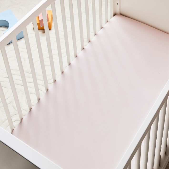 blush crib