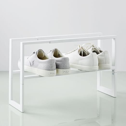 Adjustable Shoe Rack Entryway Organization