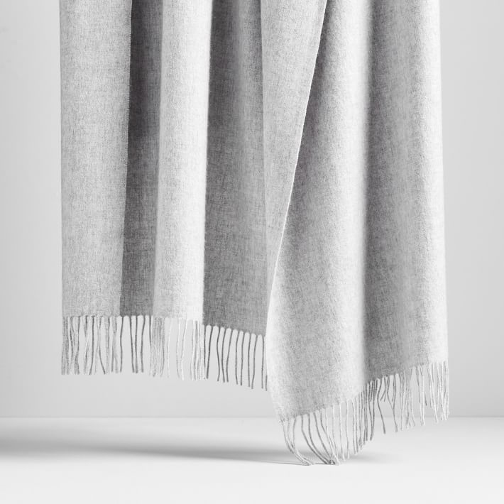 Cashmere Blend Throw West Elm