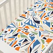 modern crib sheets