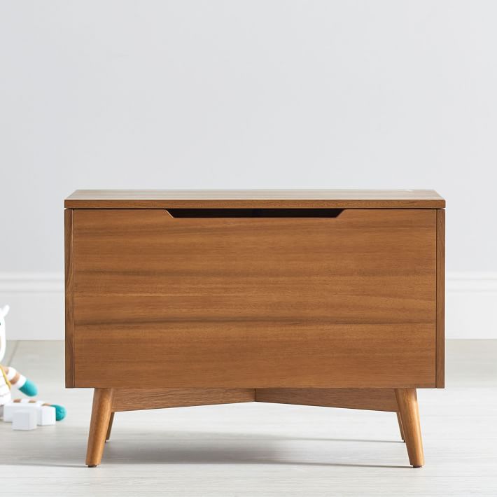 Mid Century Toy Chest Acorn