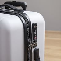 west elm hardside spinner luggage