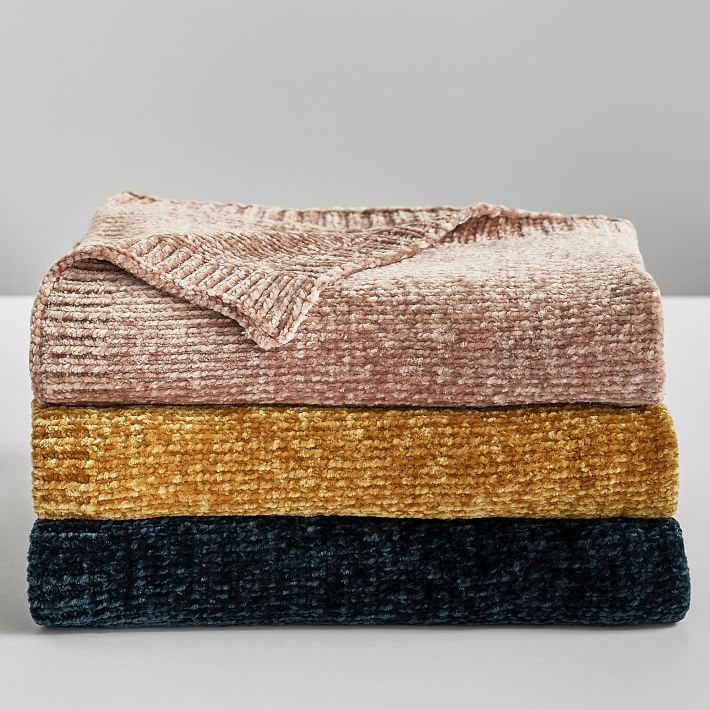 chenille baby blanket