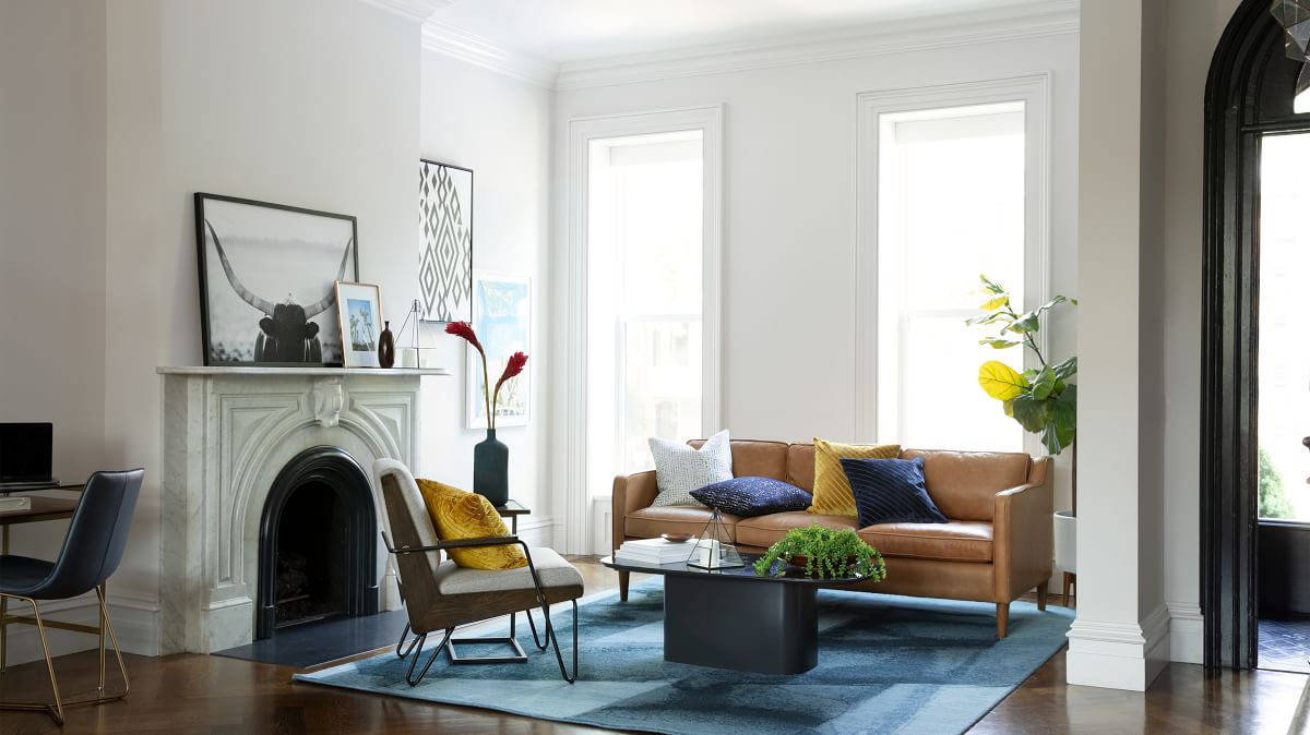 Hamilton Leather Sofa | West Elm