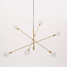 west elm modern chandelier