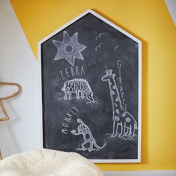 Playroom: House Chalkboard