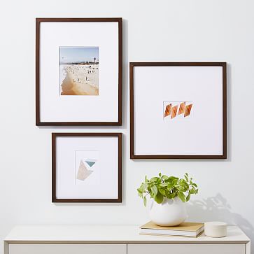 Assorted Wood Gallery Frames Oversized Mat Create a stylish space with home accessories from west elm. assorted wood gallery frames oversized mat